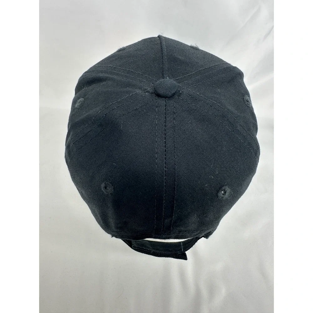 Double Down Hat Mens OSFM Black Bonafied Southern Flag Brim Cotton Cap BK3102